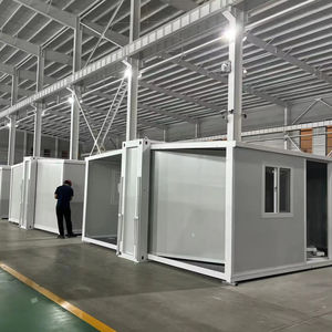 20 pieds entrepôt spécial salle de réunion boutique ouragan preuve coupe-vent imperméable ignifuge préfabriqué extensible conteneur maison - Product Image 1