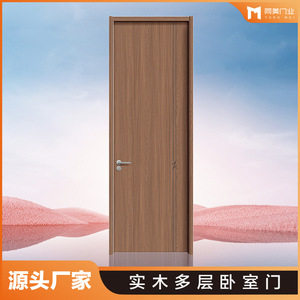 Puerta Interior Contemporánea de Madera Sólida con Aislamiento Acústico, Superficie Acabada, Apertura Manual, Puerta de Una Hoja - Product Image 6