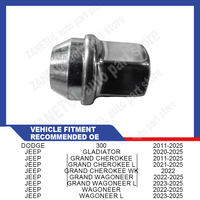 6509422AA 611330 6113301 ZANETOL écrou de roue pour Dodge Durango Jeep Grand Cherokee Wrangler Gladiator Ram 1500 2011-2025