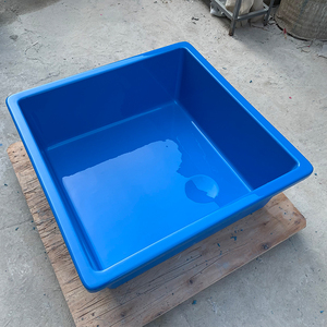 Tanques de vivero de camarones ecológicos de nuevo diseño Acuicultura Square Ras Pond Fish Tank Precio de fabricación para uso en exteriores - Product Image 2