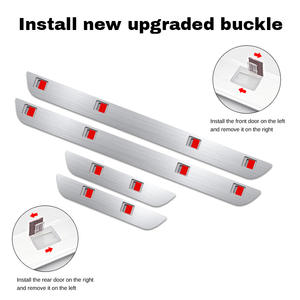 Bande lumineuse <span class=keywords><strong>de</strong></span> seuil <span class=keywords><strong>de</strong></span> <span class=keywords><strong>porte</strong></span> en fibre <span class=keywords><strong>de</strong></span> carbone fluide, très vendue, lumière <span class=keywords><strong>de</strong></span> bienvenue <span class=keywords><strong>de</strong></span> <span class=keywords><strong>porte</strong></span> <span class=keywords><strong>de</strong></span> voiture, lumière <span class=keywords><strong>de</strong></span> pédale <span class=keywords><strong>de</strong></span> bienvenue LED sans câblage - Product Image 4