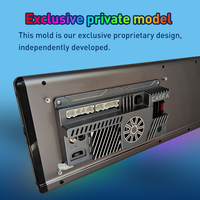 Estéreo para Auto Android con Pantalla Dual Universal de 21.6 Pulgadas, Reproductor DSP con GPS, CarPlay, Android Auto, Amplificador, Montaje en el Tablero