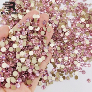 พลอยเทียมทรงกลมมี16ชิ้นสำหรับงานประดิษฐ์ทำด้วยตัวเองเครื่องประดับหัตถกรรมรองเท้าใส่3D - Product Image 3