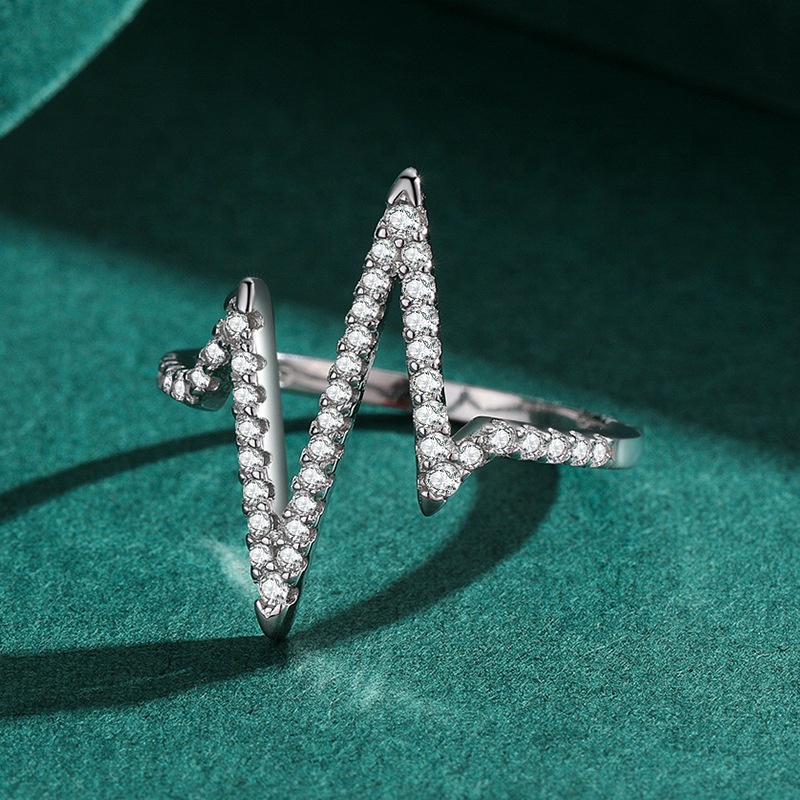 オリジナル Silver Sterling 925 Sale Hot JZ1526 Delicate Diamond Bling アクセサリー