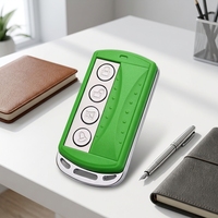 Télécommande universelle à coque de couleur personnalisée, 433 MHz, 4 canaux, sans fil, pour ouvre-porte coulissant automatique