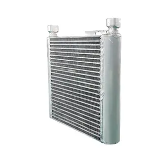 Intercambiador de Calor de refrigeración de 100l, enfriador de aceite hidráulico refrigerado por aire con aleta de placa Ah1012