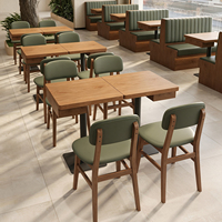 Tables, chaises et banquettes en bois massif de haute qualité sur mesure HUALIN pour restaurants, hôtels et cafés