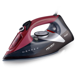 Fer à repasser électrique à vapeur professionnel au design populaire, prix abordable, pratique, portable avec semelle en céramique - Product Image 2