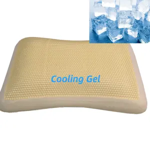 Cuscino in Gel Memory Foam per dormire letto di raffreddamento del collo cuscini di rimbalzo per dormire