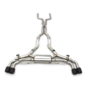 Auto Valvetronic Catback para <span class=keywords><strong>BMW</strong></span> <span class=keywords><strong>X5</strong></span> <span class=keywords><strong>M50</strong></span> 4,4 T G05 2019-2023 SUS304 tubo de escape de acero inoxidable silenciador Catback - Product Image 1