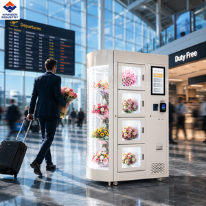 Distributeur automatique de fleurs fraîches Winnsen, support multilingue, WiFi, armoire de vente florale intelligente - Product Image 1