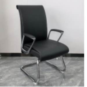 Chaise de bureau en cuir moderne et confortable 37740-G03D - Product Image 1