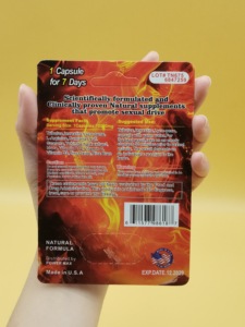 Cápsulas Safe Superman Vitality Complex Natural, Contienen Hoja de Damiana y Maca, Apoyan la Deseo Sexual Masculino - Product Image 4