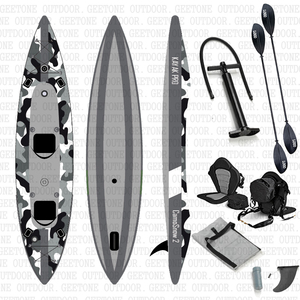GEETONE-<span class=keywords><strong>Kayak</strong></span> inflable en forma de V, <span class=keywords><strong>Kayak</strong></span> de goma con forma de V, doble Tandem, <span class=keywords><strong>mejor</strong></span> puntada de caída, canoa de camuflaje, Gonflable - Product Image 1