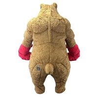 Funtoys Costume de mascotte gonflable géant très demandé, ours noir asiatique en peluche, marron, animal mignon, portatif, 2m/2.6m/3m