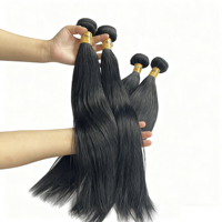 Lot de Cheveux Humains Naturels Lisses Bruts avec Cuticules Alignées, Grade 12A, Remy Vierge, Cheveux Brésiliens Mink, Vente en Gros, Fournisseur Pas Cher