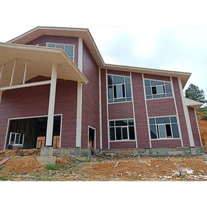 Structures en acier modulaires, maisons préfabriquées légères, services de soudage, pliage et découpe, certifiées ISO, <span class=keywords><strong>toiture</strong></span> en tôle métallique personnalisée - Product Image 5