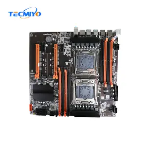 Tecmiyo Factory Atx Lga2011-v3 X99 Mainboard Dual Cpu 4 Kanal Ddr4 Desktop Gaming Motherboard