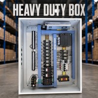 Panneau de commande PLC industriel personnalisé Siemens S7-200 SMART Box, armoire de distribution électrique d'automatisation 150KVA
