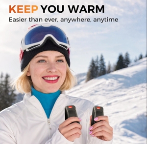 Nhà Máy Trực Tiếp Bán Sỉ Biểu Tượng Tùy Chỉnh Phổ Biến Quà Tặng Giáng Sinh Tay Từ Ấm Hơn Ngân Hàng Điện Với Dây Buộc Cho Tay Nóng Lên - Product Image 6