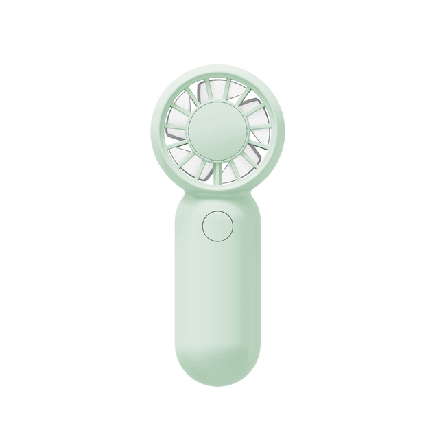 MINI Portable Foldable Handheld Fan with Hanging Rope USB Rechargeable 500mAh 3-Speed for Outdoor/Car/RV Use