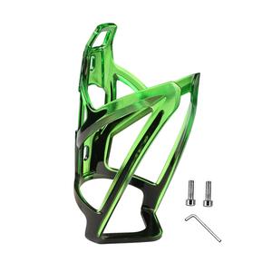 Portabottiglie Ultra leggero in alluminio per bici portabottiglie verde per biciclette - Product Image 3