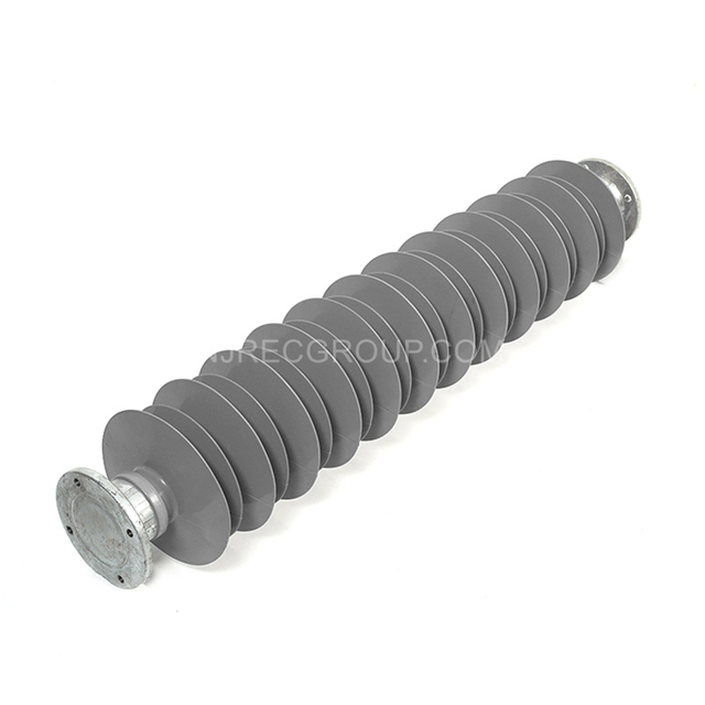 132kv composite horizontal line post transformer bushing insulator of silicone rubber for electric power use