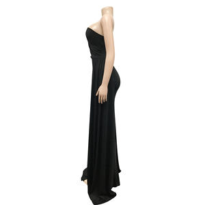X5819 Último Diseño Vestidos de Fiesta a la Moda para Mujer con Manga de un Hombro Vestidos de Noche para Dama Elegantes Vestidos de Graduación Corte Sirena - Product Image 4