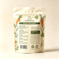 Sacs d'emballage pour aliments pour animaux de compagnie en nylon BOPP imprimés par gravure personnalisée, résistants à l'humidité, réutilisables, avec fermeture éclair laminée en feuille, haute qualité