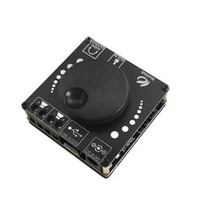 XY-AP50L มินิ BT 5.0 50w+50w บอร์ดเครื่องขยายเสียงดิจิตอลไร้สาย สเตอริโอแอมป์ 3.5 มม. AUX USB APP - Product Image 1
