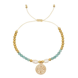 Go2boho Novedad Pulsera <span class=keywords><strong>de</strong></span> <span class=keywords><strong>la</strong></span> <span class=keywords><strong>Amistad</strong></span> con Cuentas <span class=keywords><strong>de</strong></span> Oro <span class=keywords><strong>de</strong></span> 18k y Perlas <span class=keywords><strong>de</strong></span> Agua Dulce con Dije <span class=keywords><strong>de</strong></span> <span class=keywords><strong>la</strong></span> Virgen María Madre <span class=keywords><strong>de</strong></span> <span class=keywords><strong>Dios</strong></span> Madonna para Mujer <span class=keywords><strong>Regalo</strong></span> <span class=keywords><strong>de</strong></span> Joyería - Product Image 6