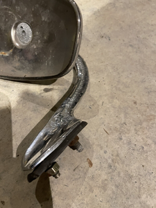 Pour <span class=keywords><strong>Mercedes</strong></span> W111 W110 Coupé <span class=keywords><strong>W112</strong></span> Cabriolet Rétroviseur extérieur chromé W 110 111 - Product Image 3