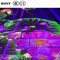 Lámpara de Proyección Interactiva HOVY con Software/Sistema, Atracción Nocturna, Juego de Proyección Interactiva para Piso/Suelo