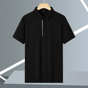 High Quality Company Uniform Polyester Men Polo T-shirt Custom Men's Embroidery Logo Polo T-shirt Golf Polo Shirts - Product Image 4