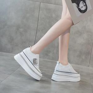 Zapatillas de Plataforma Gruesa Impermeables con Soporte de Arco para Caminar, Estilo Diseñador, que Aumentan la Altura - Product Image 6