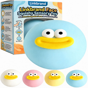 Custom Cute Face Squishy Squeeze Toy Soft Slow Rising Sensory Ball KL Brand for Wholesale Buyers From China Factory OEM/ODM 14+ - Product Image 1
