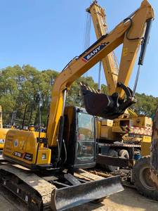 Excavadora Sany SY75C Usada de Alta Calidad, Modelo 2020 de Shanghái, 0-2000 Horas, 75 Toneladas, Componentes Principales: Motor, Bomba, para Video - Product Image 6