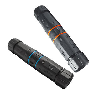 หัวต่อสาย RJ45กันน้ำ IP67/IP68ต่อสายแลน Cat6/Cat6a สายเคเบิลอะแดปเตอร์ตัวผู้เป็นตัวเมีย - Product Image 1