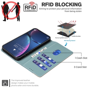 Con ranuras para tarjetas, funda tipo billetera, funda protectora de cuero PU con soporte para teléfono móvil para Infinix Smart 10 Pop 10 Camon 40 - Product Image 2