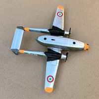 Kits de Modelos de Aviones de Combate de Metal, Juguetes de Modelos de Aviones de la Segunda Guerra Mundial, Escala 1:200, Avión de Transporte Fairchild C-119 G