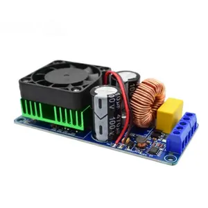 Irs2092s 500W khuếch đại âm thanh bảng mạch Mono kênh bảng khuếch đại âm thanh lớp D Hifi Power Amp Board với Fan