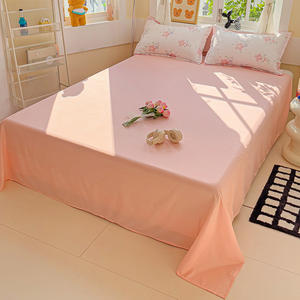 枕ケースセット4シーズン寝具シート製造ふわふわ快適スーパーソフトベッドルーム4ピースセット - Product Image 5