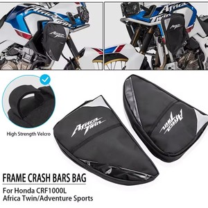 Per <span class=keywords><strong>Honda</strong></span> CRF1000L Africa Twin <span class=keywords><strong>CRF</strong></span> <span class=keywords><strong>1000</strong></span> L Adventure Sports Moto Borse Laterali Telaietti Paramotore Borsa Impermeabile Borsa da Paraurti - Product Image 5