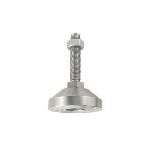 Minhui Mw Adjustable Machine Tool Foot With Bearing V Groove Stainless Steel Heavy Duty Support KC 2251S - Product Image 1