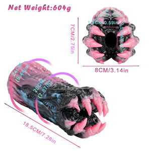 GEEBA外星怪物Onahole男自慰器幻想硅胶口袋猫男自慰器阴道男阴茎性玩具批发价 - Product Image 2