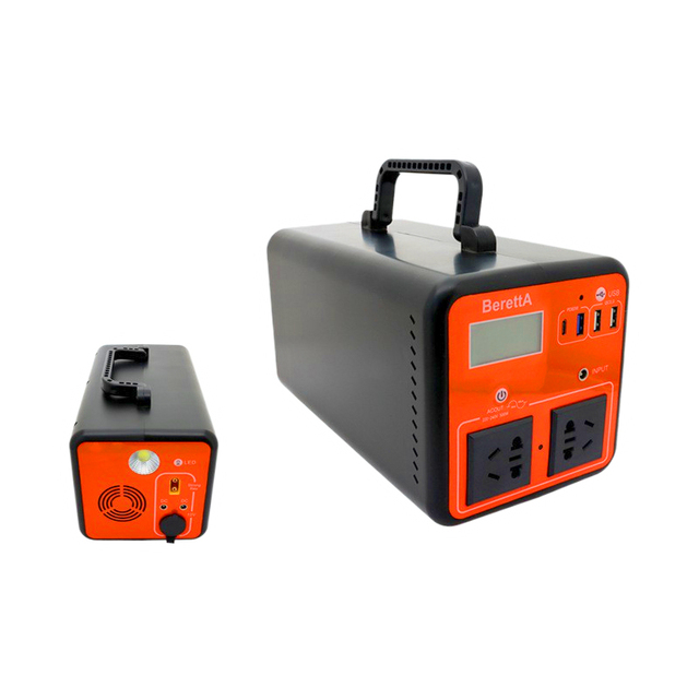 Outdoor Camping Portable Solar Power Generator 200w-3000w Mobile Power Station 110v-220v Lithium Ion Batteries Pack"