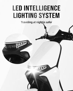 Motocicletas Eléctricas <span class=keywords><strong>para</strong></span> Adultos, Desmontables, con Gran Espacio de Almacenamiento, Absorción de Impactos, 60V, 60km/h, <span class=keywords><strong>para</strong></span> Trabajadores Domésticos - Product Image 2
