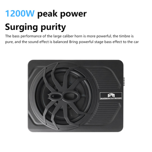 Loa siêu trầm ô tô mỏng 10 inch, công suất cao tối đa 300-1200W và khung nhôm 12V để đặt dưới ghế, hoạt động độc lập - Product Image 3