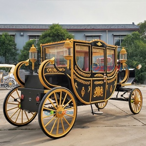 Calèche électrique de tourisme, capacité 1-6 personnes, idéale pour les activités thématiques, calèche royale de mariage à vendre - Product Image 2