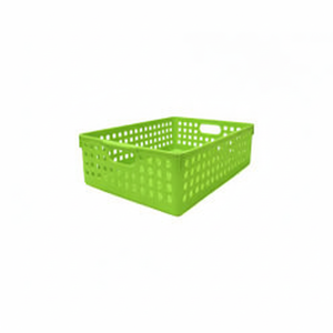 Cesto portaoggetti Inomata B5 verde - Product Image 1